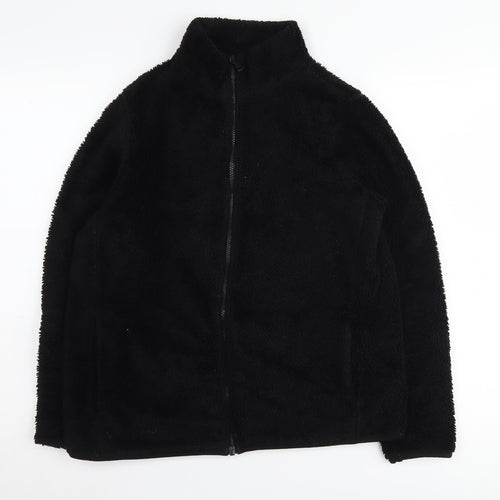 Uniqlo Women's Black XL Fleece Jacket