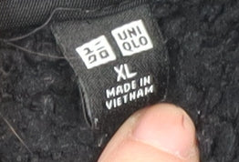 Uniqlo Women's Black XL Fleece Jacket