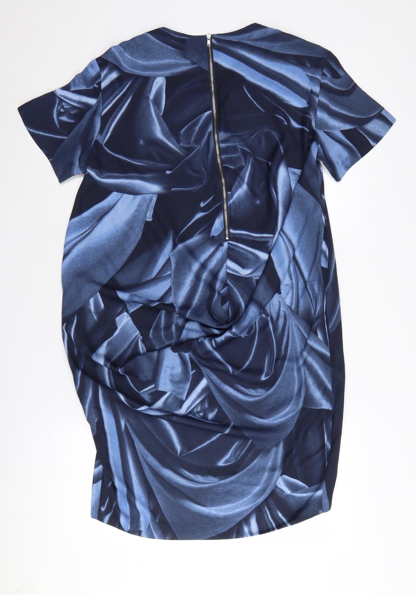 & Other Stories Women Blue Shift Dress Size 10