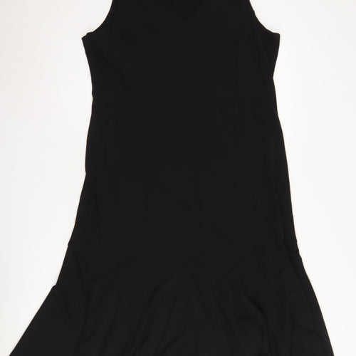 Glitz Women's Black Sheath Dress Size 20