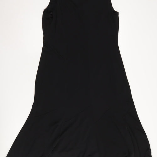 Glitz Women's Black Sheath Dress Size 20