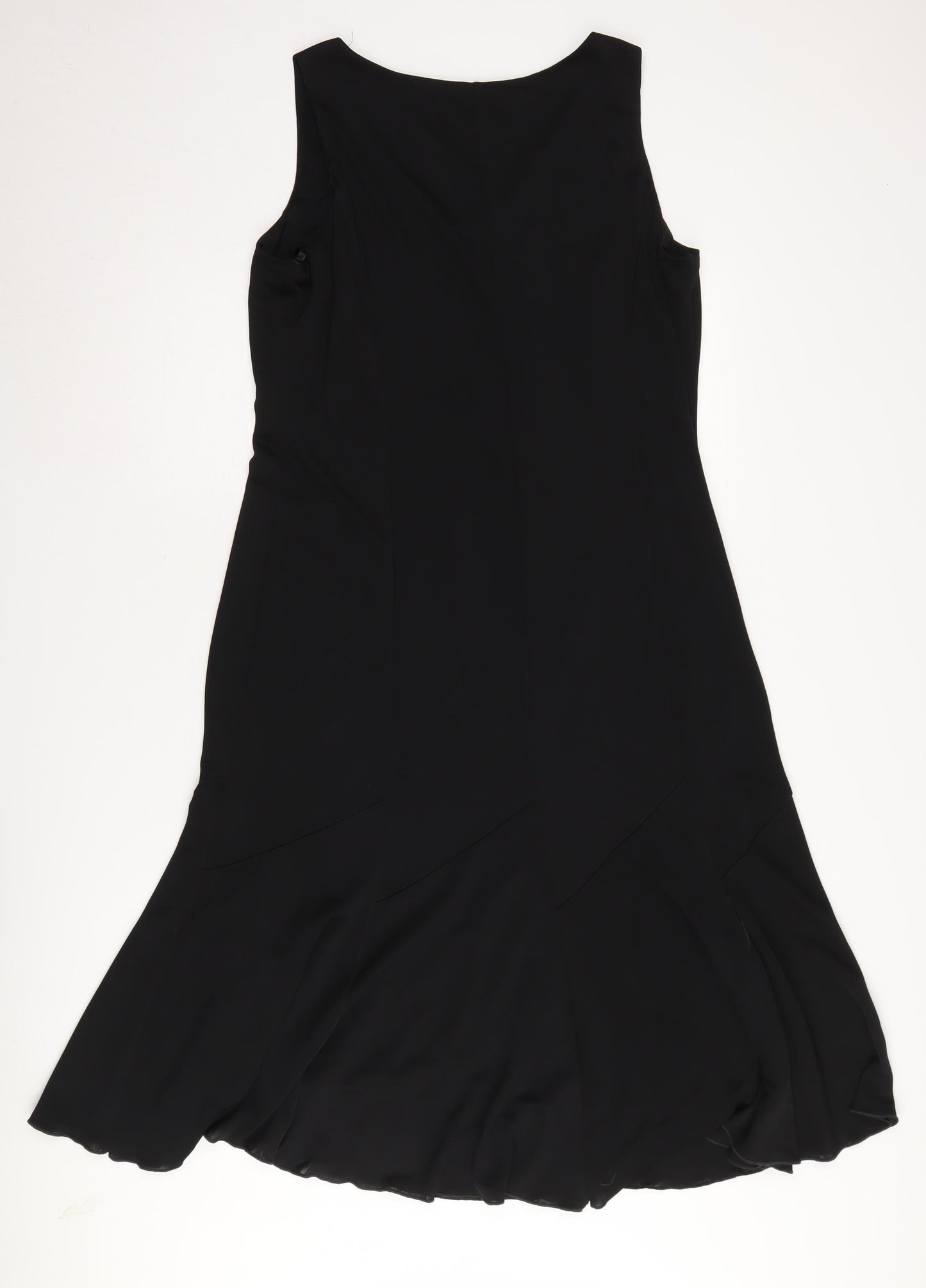 Glitz Women's Black Sheath Dress Size 20