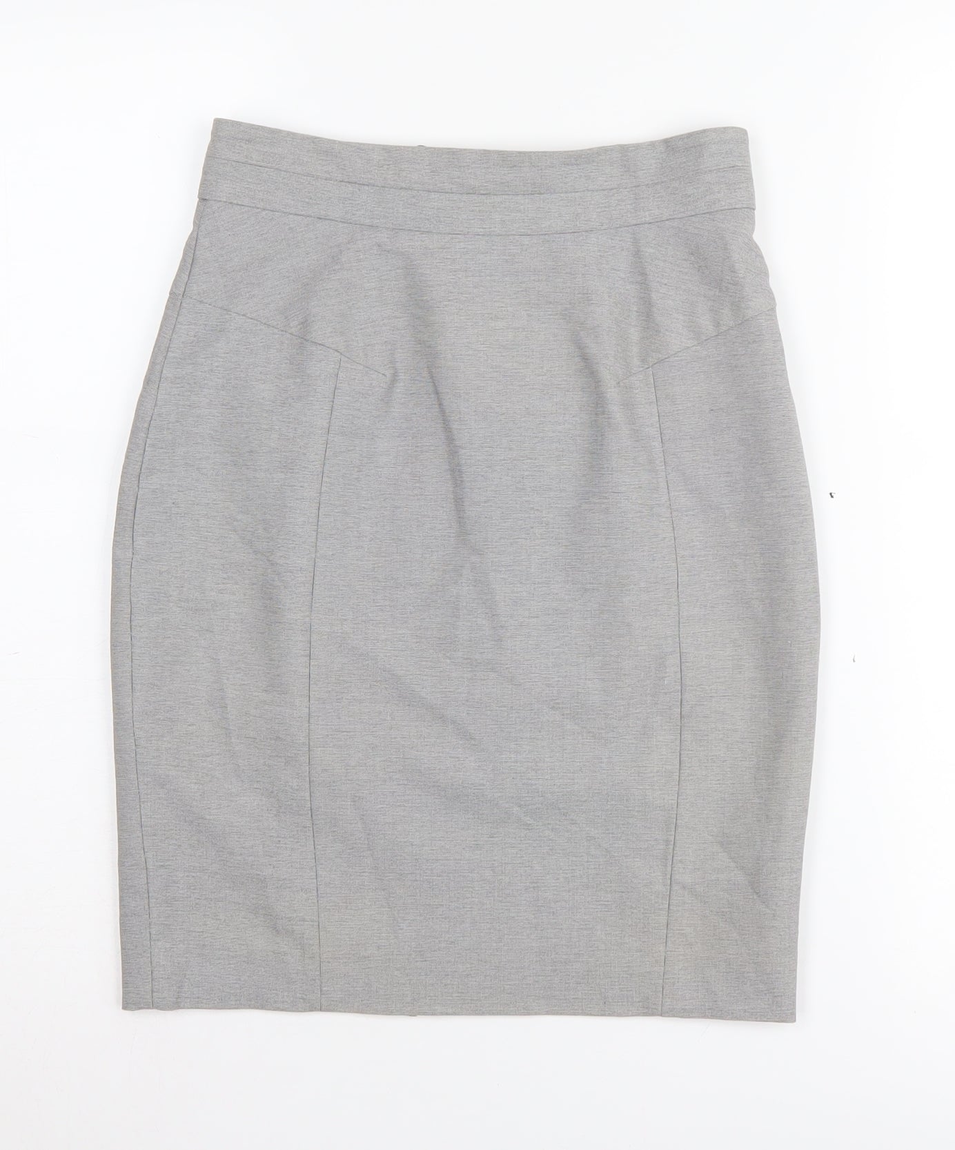 H&M Women's Grey Pencil Skirt, Size 6, Business Casual
