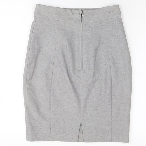 H&M Women's Grey Pencil Skirt, Size 6, Business Casual