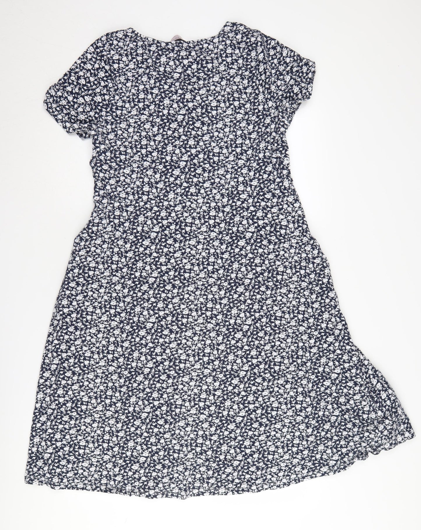 Dorothy Perkins Maternity Blue Floral Wrap Dress