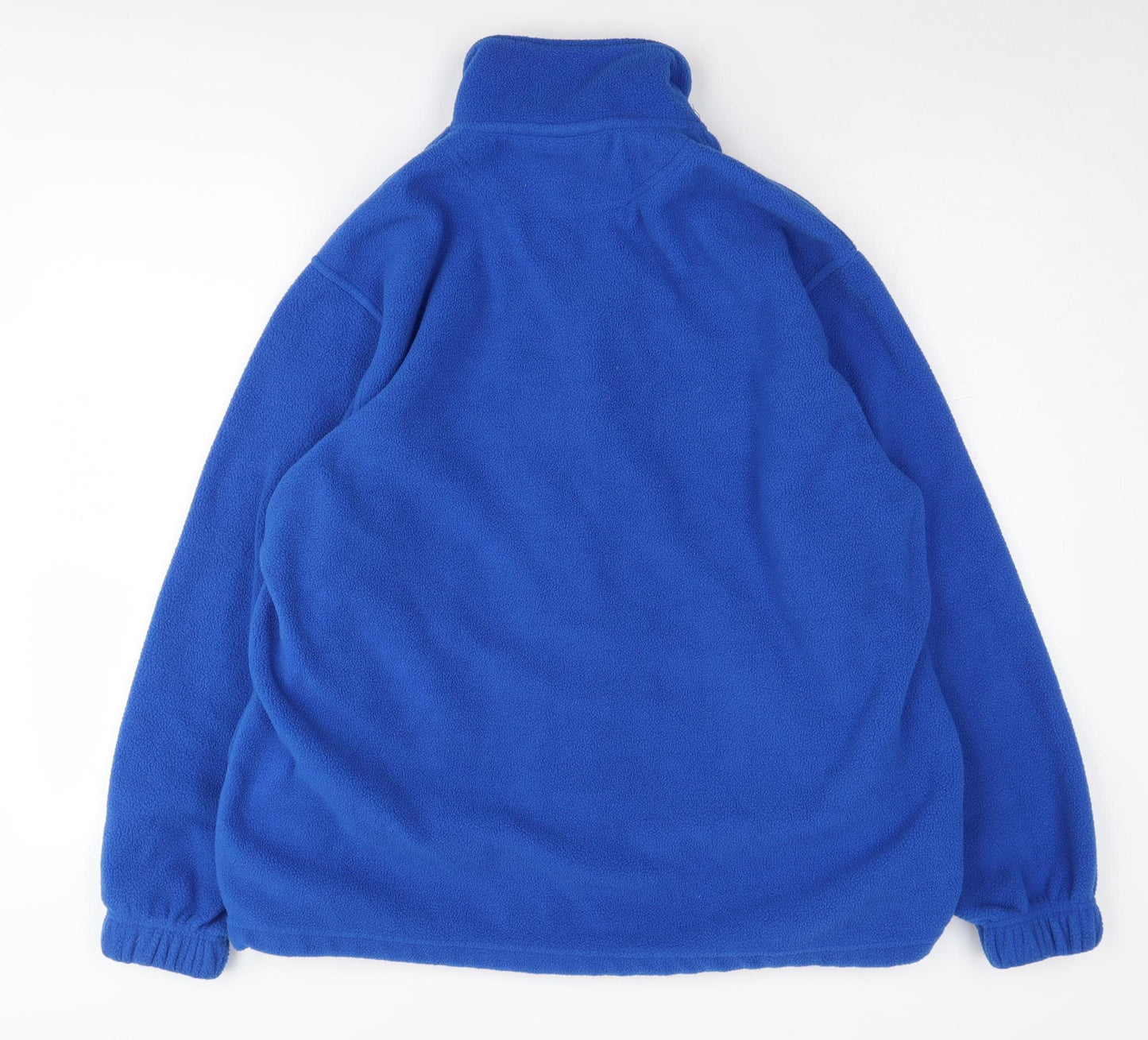 MIG Men's Blue Fleece Jacket M - Casual Outdoor Zip