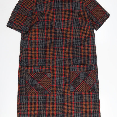 Next Women's Multicoloured Shift Dress Size 10