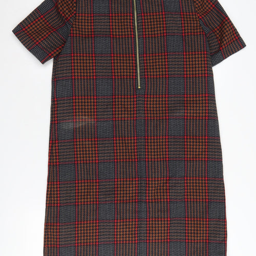 Next Women's Multicoloured Shift Dress Size 10