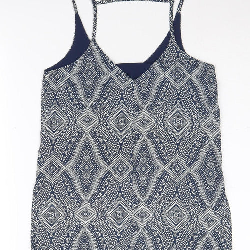H&M Women's Geometric Camisole Tank, Size 4