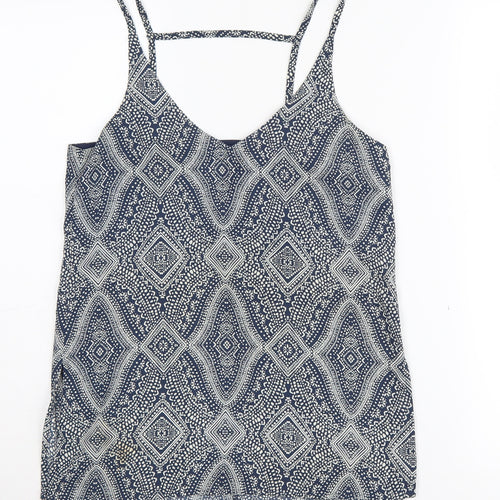 H&M Women's Geometric Camisole Tank, Size 4