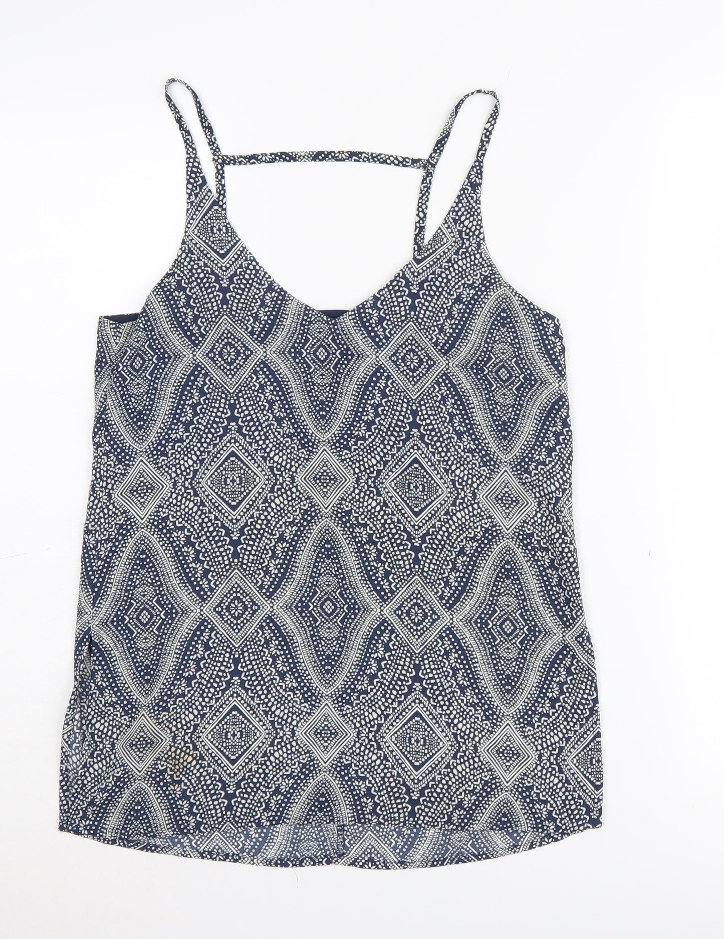 H&M Women's Geometric Camisole Tank, Size 4