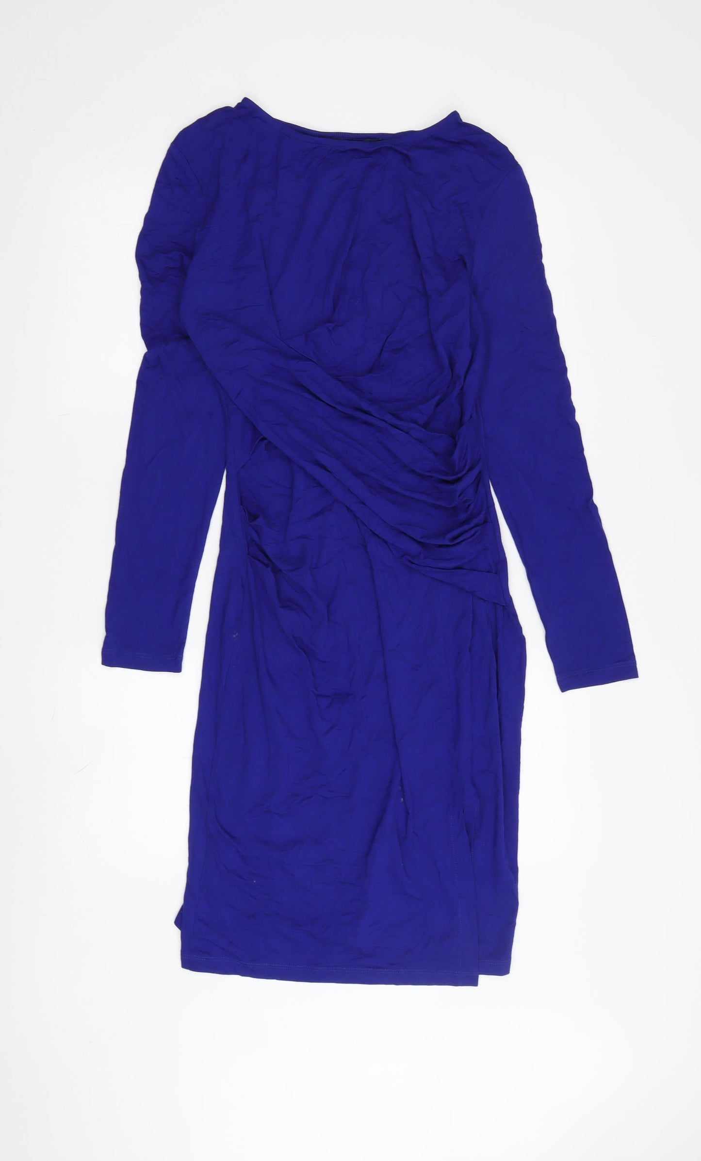 French Connection Women's Blue Sheath Dress Size 14