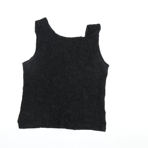 Apostrophe Women's Black Petite Tank Top