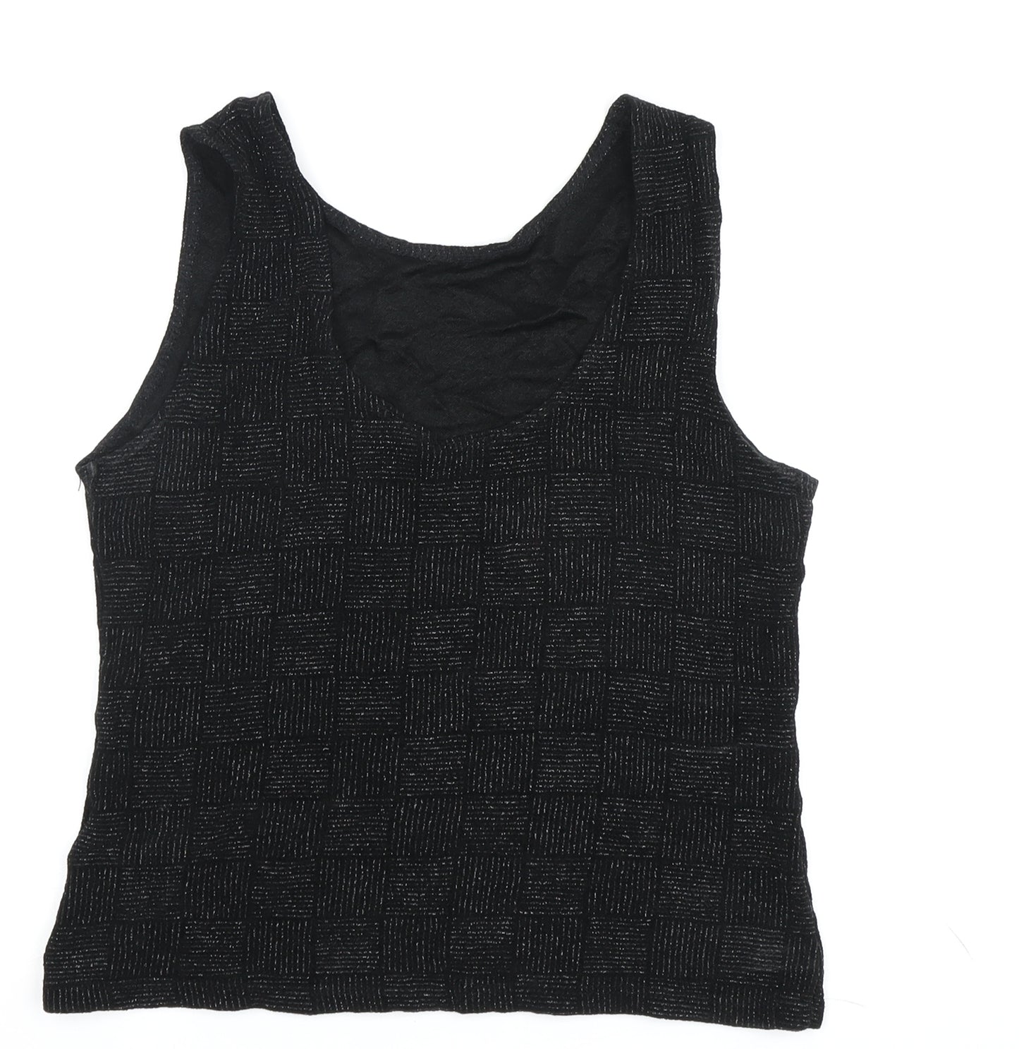 Apostrophe Women's Black Petite Tank Top