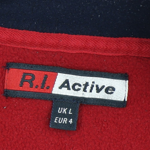 R.I. Active Men's Blue Fleece 3-in-1 Jacket L