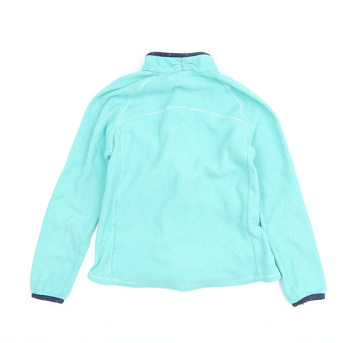 Decathlon Girls Blue Fleece Jacket 10-11 Years