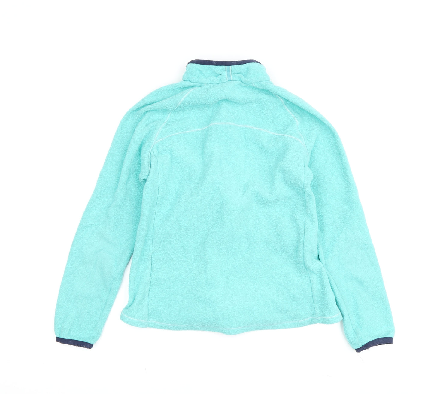 Decathlon Girls Blue Fleece Jacket 10-11 Years