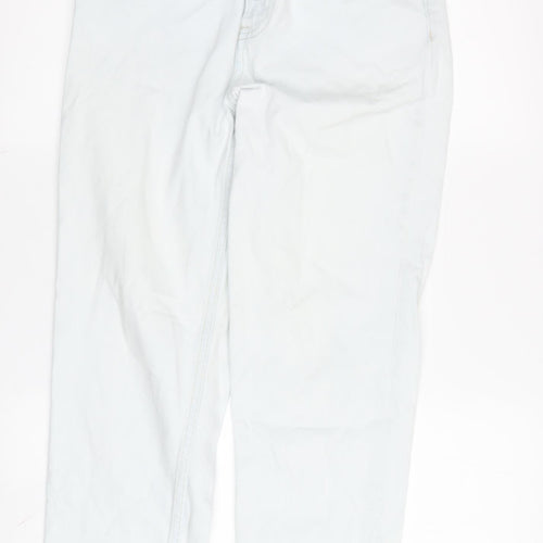 Zara Women's Blue Skinny Jeans - Size 6 - Classic Style