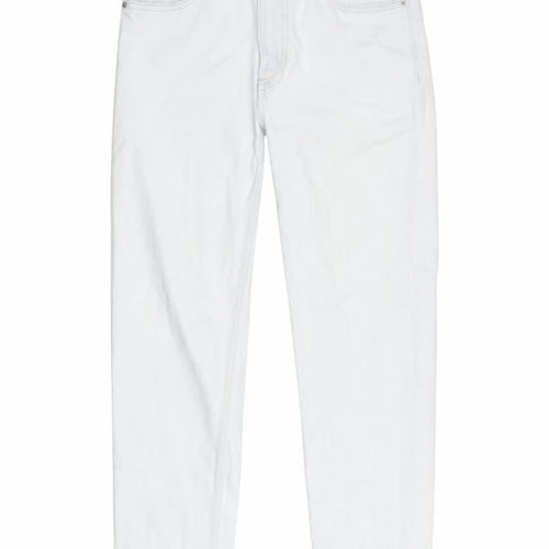 Zara Women's Blue Skinny Jeans - Size 6 - Classic Style