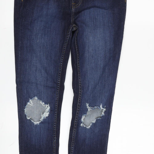 Free People Women's Blue Skinny Jeans Size 9 Slim