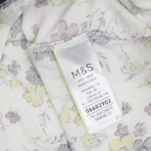 Marks and Spencer Women’s Floral Long Sleeve T-Shirt