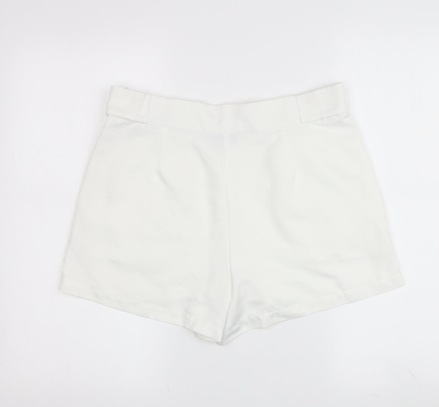 Topshop Women's White Classic Shorts Size 12