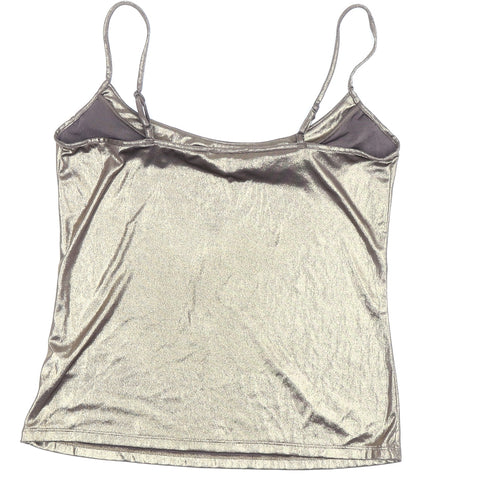 Marks and Spencer Women's Gold Camisole Tank Top Size 8