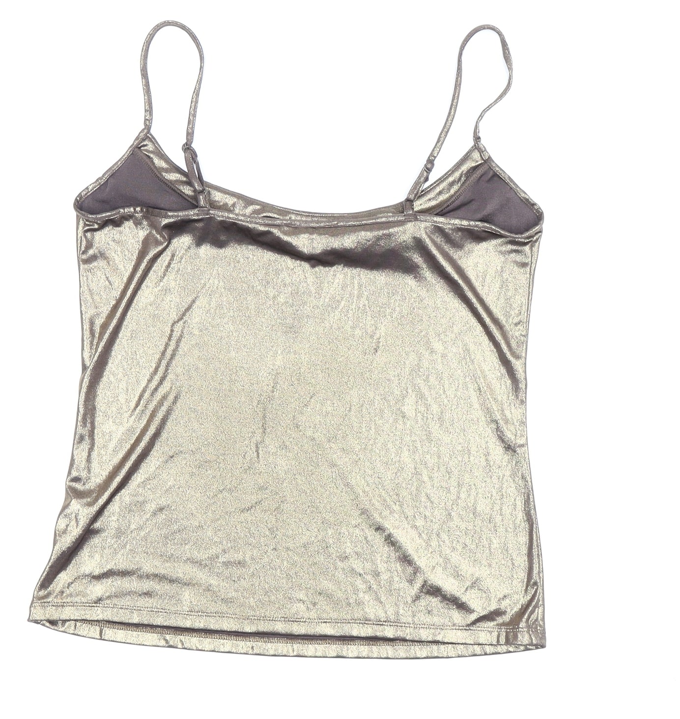 Marks and Spencer Women's Gold Camisole Tank Top Size 8