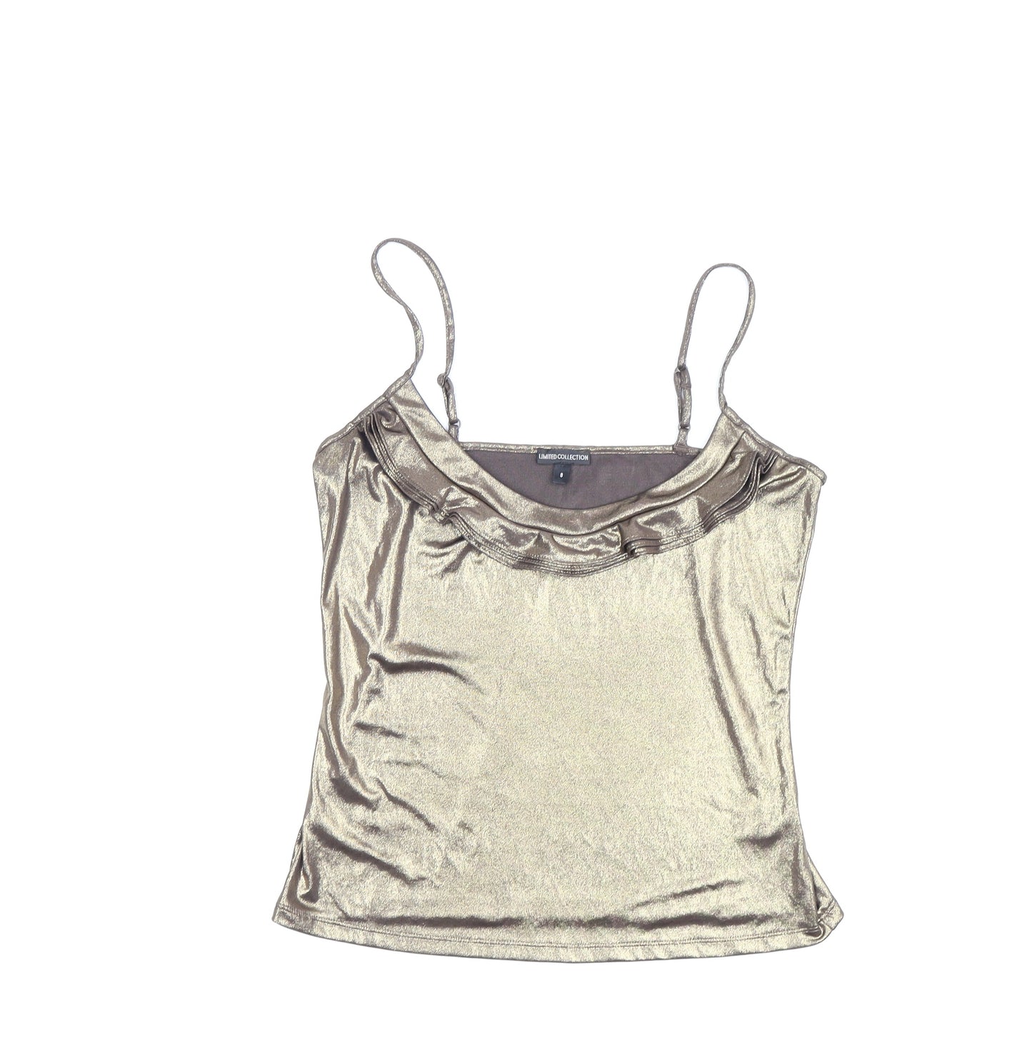 Marks and Spencer Women's Gold Camisole Tank Top Size 8