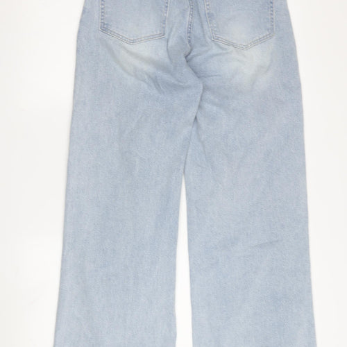 H&M Blue Wide-Leg Women's Jeans Size 8