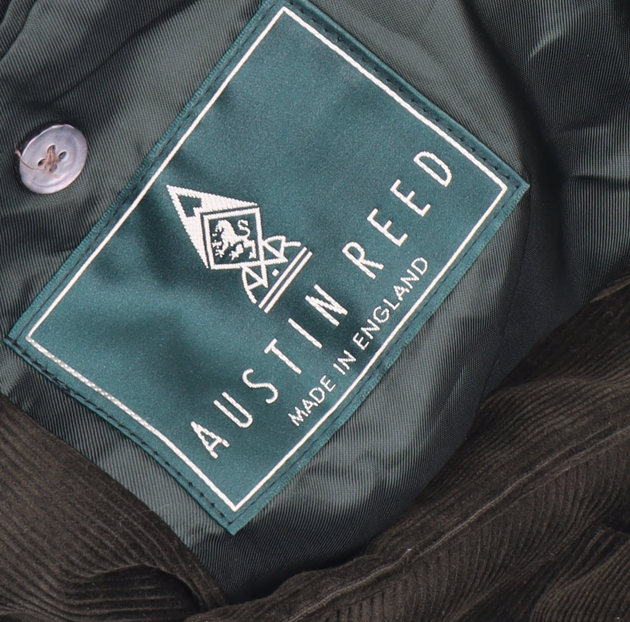 Austin Reed Men's Green Corduroy Blazer 40R