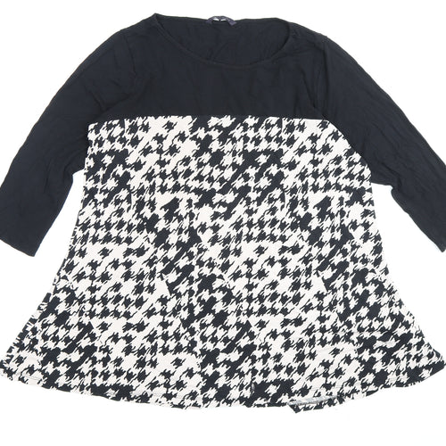 Marks and Spencer Women’s Black Tunic Blouse, Size 18