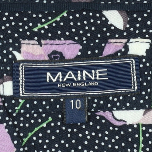 Maine New England Women's Multicoloured Floral Blouse