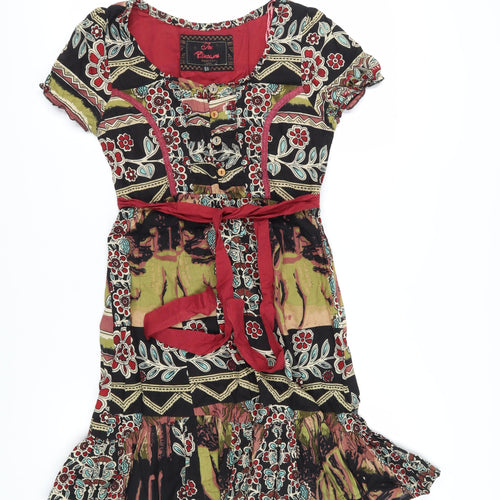 Joe Browns Women's Multicoloured Fit & Flare Dress 8
