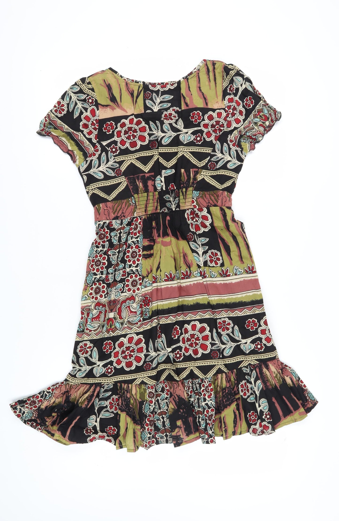 Joe Browns Women's Multicoloured Fit & Flare Dress 8