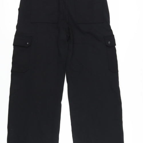 Marks and Spencer Women's Black Cargo Trousers Size 14