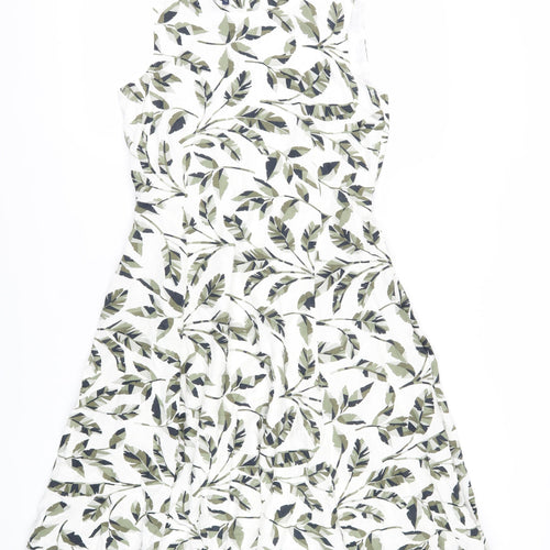 Maine New England Women's Green A-Line Dress, Size 12