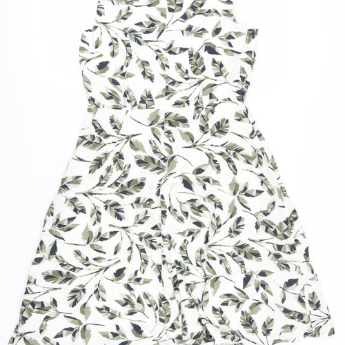 Maine New England Women's Green A-Line Dress, Size 12