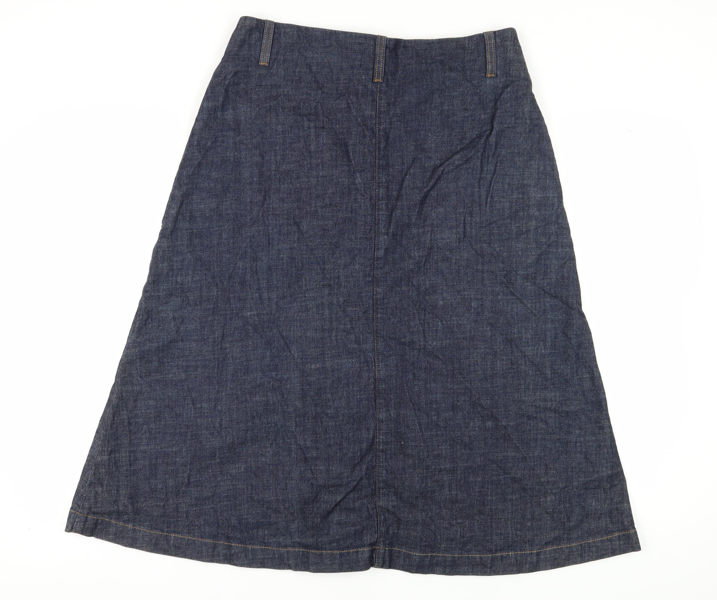 Next Women's Blue Denim A-Line Skirt Size 14