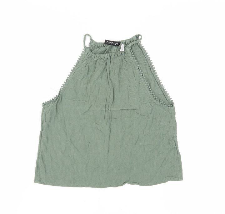 Divided Women's Green Camisole Tank Size 8