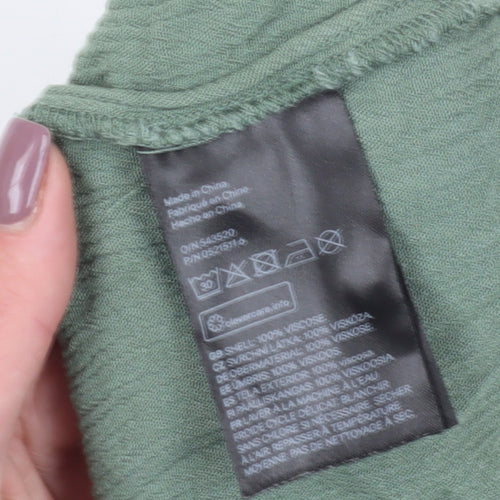 Divided Women's Green Camisole Tank Size 8