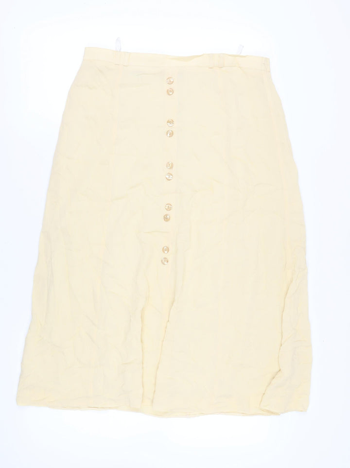 Steilmann Women's Ivory Midi Pencil Skirt, Size 16