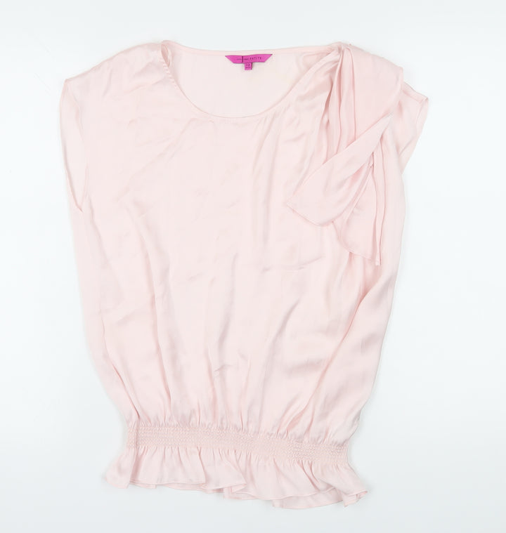 Jasper Conran Women’s Pink Tunic Blouse Size 12