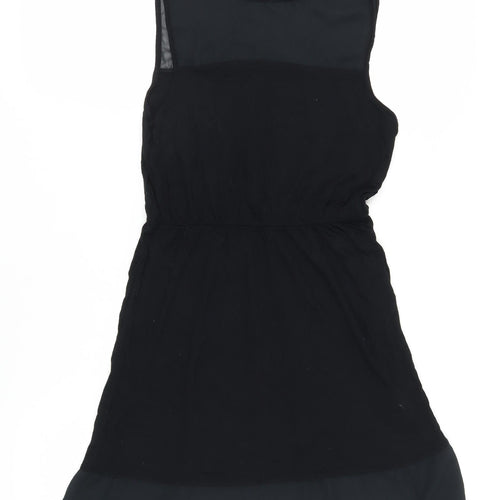 H&M Women's Black S Sleeveless Sheath Dress
