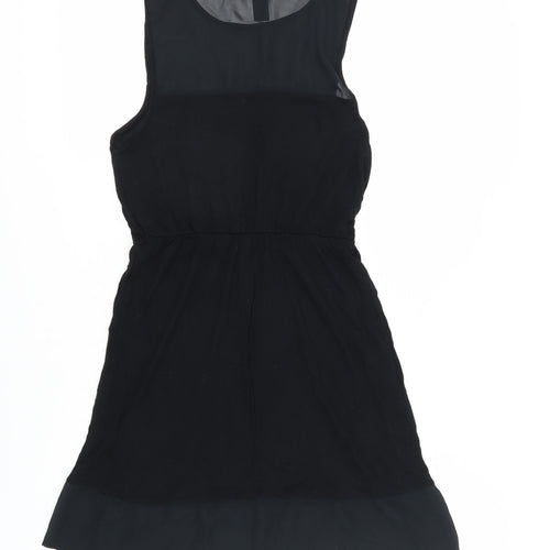 H&M Women's Black S Sleeveless Sheath Dress