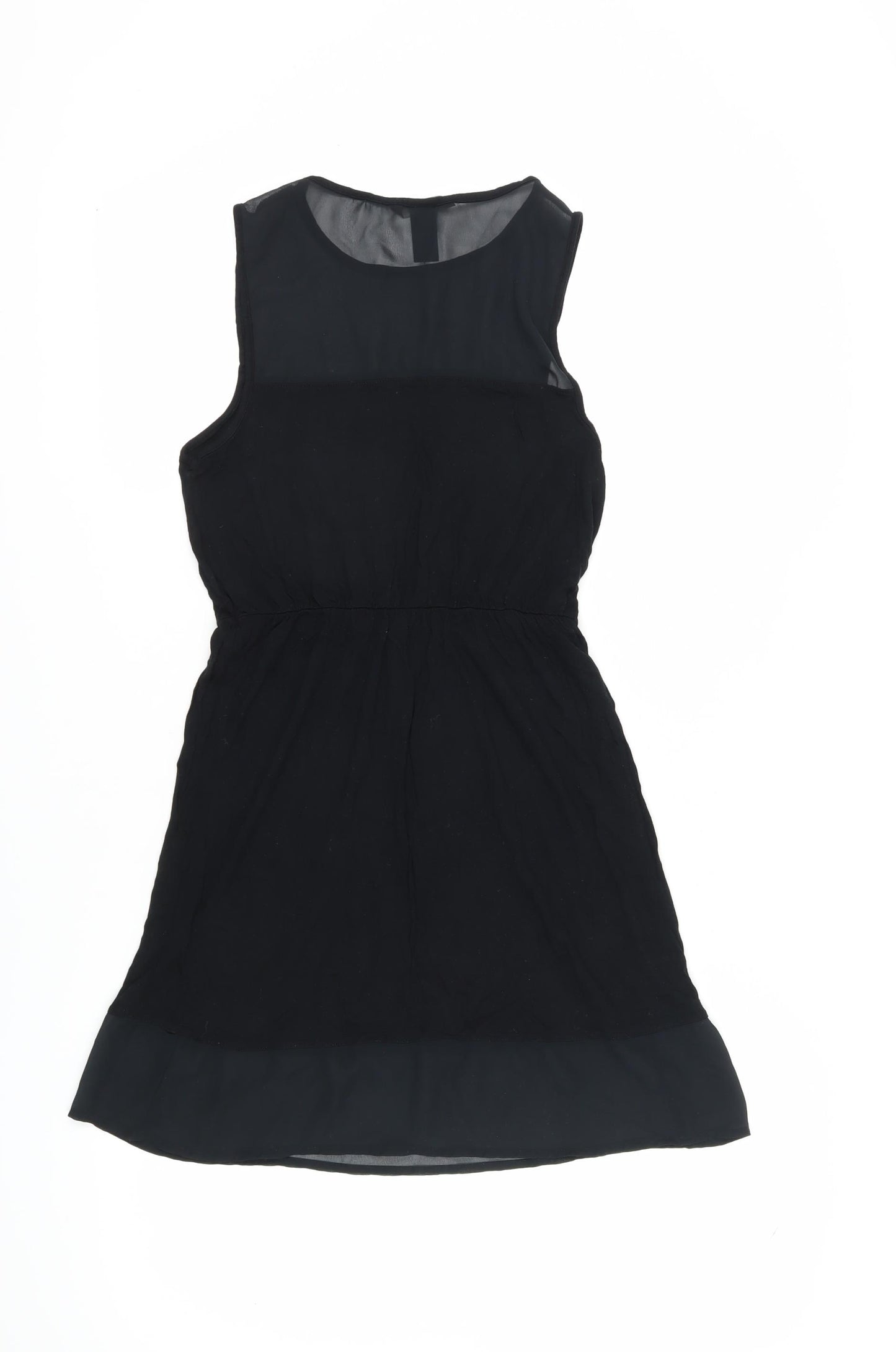 H&M Women's Black S Sleeveless Sheath Dress