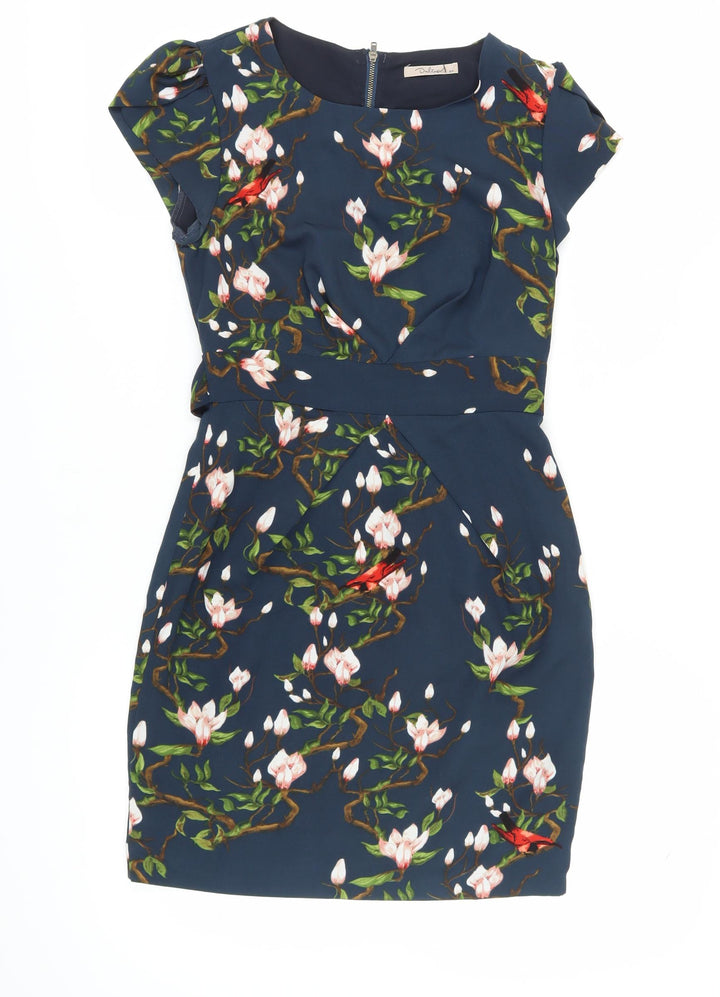 Darling Women's Multicoloured XS Floral Bodycon Dress