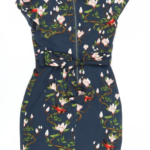 Darling Women's Multicoloured XS Floral Bodycon Dress