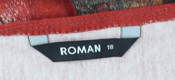 Roman Women's Multicoloured Maxi Dress Size 18