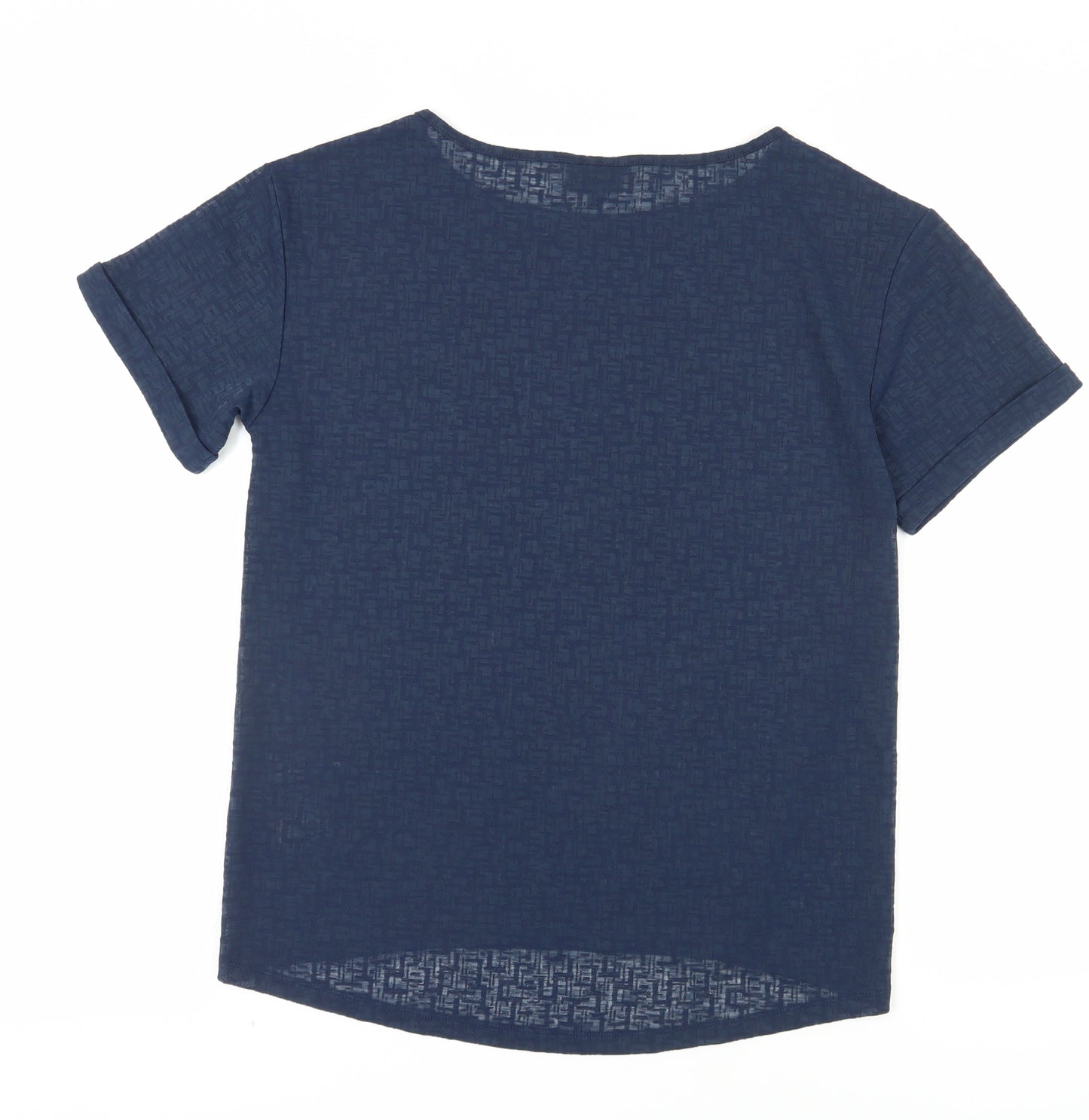 Next Women's Blue Basic T-Shirt, Size 6, Casual Wear